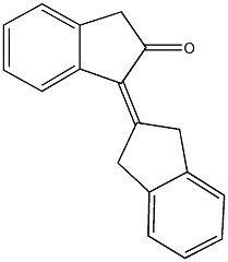 1,2'-bis(1,3-dihydro-2H-inden-1-ylidene)-2-one|