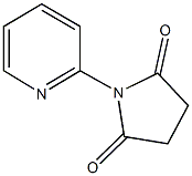 1-(2-pyridinyl)-2,5-pyrrolidinedione Structure