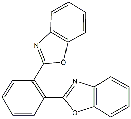 2-[2-(1,3-benzoxazol-2-yl)phenyl]-1,3-benzoxazole 化学構造式