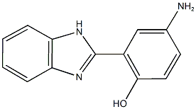 4-amino-2-(1H-benzimidazol-2-yl)phenol Struktur