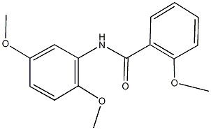 N-(2,5-dimethoxyphenyl)-2-methoxybenzamide,,结构式