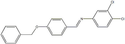 N-[4-(benzyloxy)benzylidene]-N-(3,4-dichlorophenyl)amine|