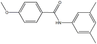 N-(3,5-dimethylphenyl)-4-methoxybenzamide Structure