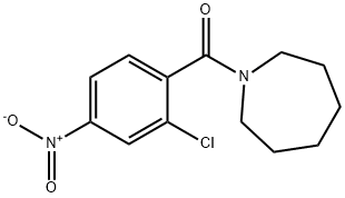 282104-36-3 1-{2-chloro-4-nitrobenzoyl}azepane
