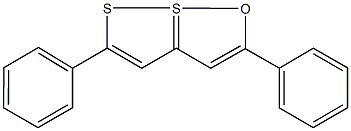 2,5-diphenyl-7lambda~4~-[1,2]dithiolo[1,5-b][1,2]oxathiole|