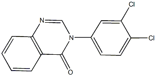 3-(3,4-dichlorophenyl)-4(3H)-quinazolinone Struktur