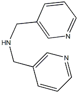 pyridin-3-yl-N-(pyridin-3-ylmethyl)methanamine 结构式
