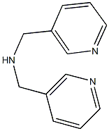 pyridin-3-yl-N-(pyridin-3-ylmethyl)methanamine,,结构式