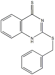 2-(benzylsulfanyl)-4(1H)-quinazolinethione