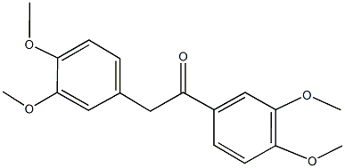 α-(3,4-Dimethoxyphenyl)-3',4'-dimethoxyacetophenone,,结构式