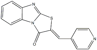 2-(4-pyridinylmethylene)[1,3]thiazolo[3,2-a]benzimidazol-3(2H)-one