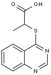 2-(4-quinazolinylsulfanyl)propanoic acid
