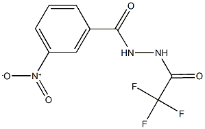  2,2,2-trifluoro-N'-{3-nitrobenzoyl}acetohydrazide