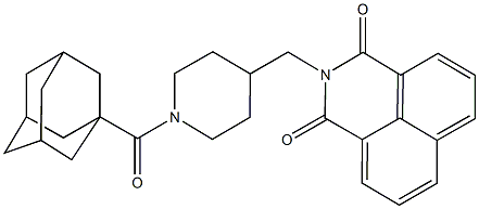 2-{[1-(1-adamantylcarbonyl)-4-piperidinyl]methyl}-1H-benzo[de]isoquinoline-1,3(2H)-dione