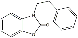 3-(2-phenylethyl)-1,3-benzoxazol-2(3H)-one Struktur