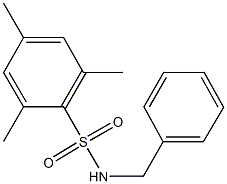 N-ベンジル-2,4,6-トリメチルベンゼンスルホンアミド 化学構造式