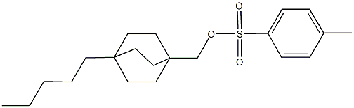 (4-pentylbicyclo[2.2.2]oct-1-yl)methyl 4-methylbenzenesulfonate|