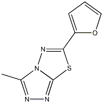 6-(2-furyl)-3-methyl[1,2,4]triazolo[3,4-b][1,3,4]thiadiazole