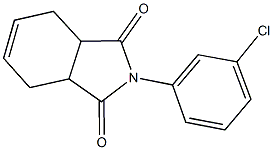 2-(3-chlorophenyl)-3a,4,7,7a-tetrahydro-1H-isoindole-1,3(2H)-dione Structure