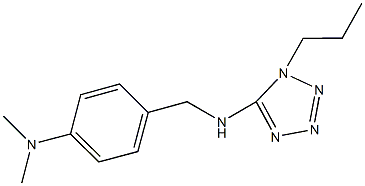  N-[4-(dimethylamino)benzyl]-N-(1-propyl-1H-tetraazol-5-yl)amine