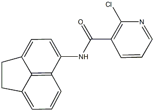  2-chloro-N-(1,2-dihydro-5-acenaphthylenyl)nicotinamide