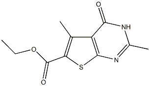 ethyl 2,5-dimethyl-4-oxo-3,4-dihydrothieno[2,3-d]pyrimidine-6-carboxylate