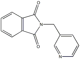 2-(3-pyridinylmethyl)-1H-isoindole-1,3(2H)-dione 结构式