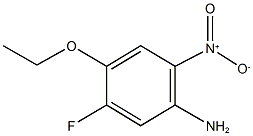 4-ethoxy-5-fluoro-2-nitroaniline,,结构式