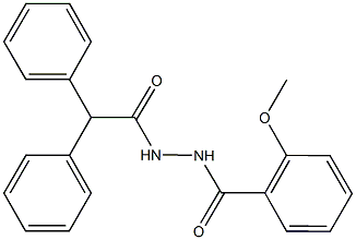  N'-(2-methoxybenzoyl)-2,2-diphenylacetohydrazide