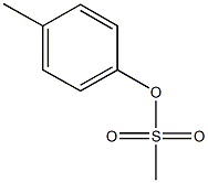 4-methylphenylmethanesulfonate Structure