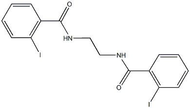 2-iodo-N-{2-[(2-iodobenzoyl)amino]ethyl}benzamide Structure