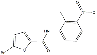 5-bromo-N-{3-nitro-2-methylphenyl}-2-furamide