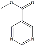 methyl 5-pyrimidinecarboxylate Struktur