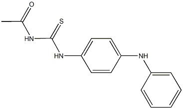 N-acetyl-N'-(4-anilinophenyl)thiourea|