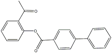 2-acetylphenyl [1,1'-biphenyl]-4-carboxylate