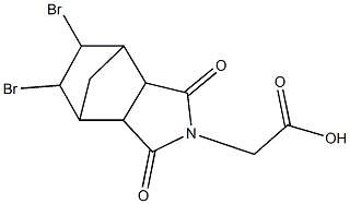 (8,9-dibromo-3,5-dioxo-4-azatricyclo[5.2.1.0~2,6~]dec-4-yl)acetic acid