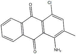 1-amino-4-chloro-2-methylanthra-9,10-quinone,,结构式