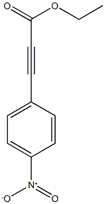 ethyl 3-{4-nitrophenyl}-2-propynoate 结构式