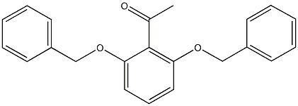 1-[2,6-bis(benzyloxy)phenyl]ethanone Structure