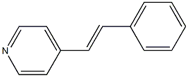 4-(2-phenylvinyl)pyridine Structure