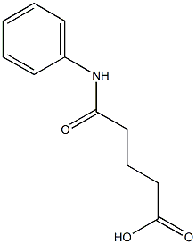 5-anilino-5-oxopentanoic acid,,结构式