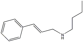 N-butyl-N-cinnamylamine Struktur