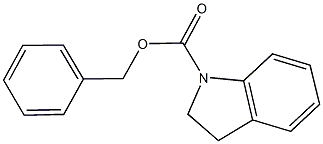 benzyl 1-indolinecarboxylate,,结构式