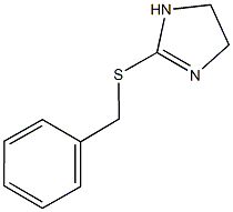 benzyl 4,5-dihydro-1H-imidazol-2-yl sulfide Struktur
