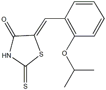 5-(2-isopropoxybenzylidene)-2-thioxo-1,3-thiazolidin-4-one