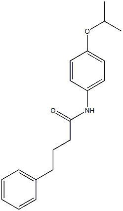 N-(4-isopropoxyphenyl)-4-phenylbutanamide