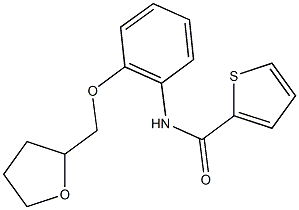  N-[2-(tetrahydro-2-furanylmethoxy)phenyl]-2-thiophenecarboxamide