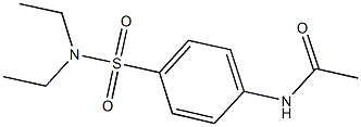  N-{4-[(diethylamino)sulfonyl]phenyl}acetamide