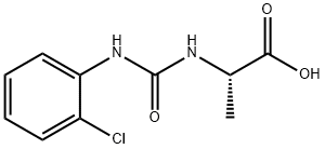 ((2-氯苯基)氨基甲酰基)丙氨酸,1009544-03-9,结构式