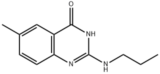 6-METHYL-2-PROPYLAMINO-3H-4-QUINAZOLINONE,1015479-08-9,结构式